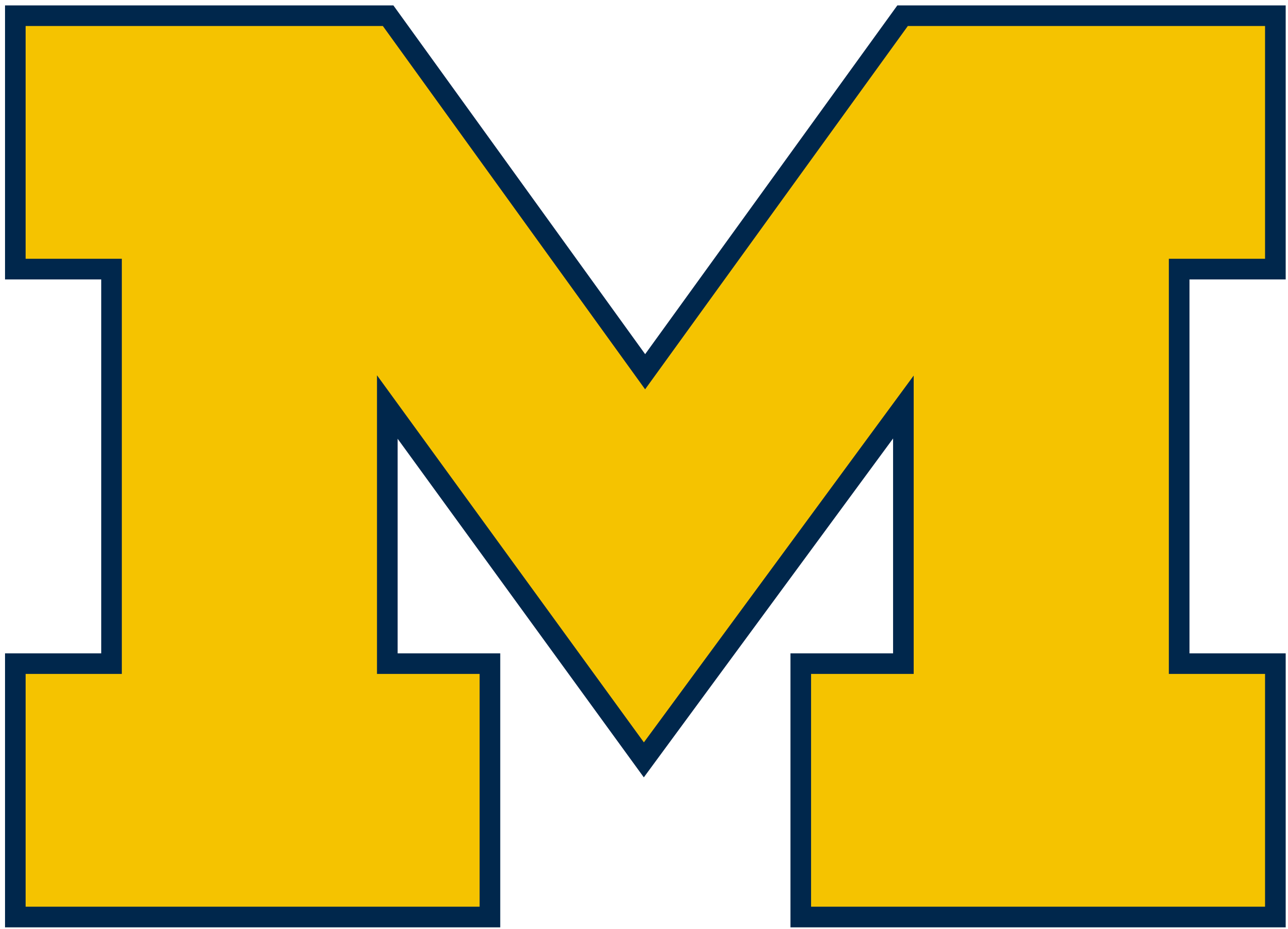 Michigan block-M logo